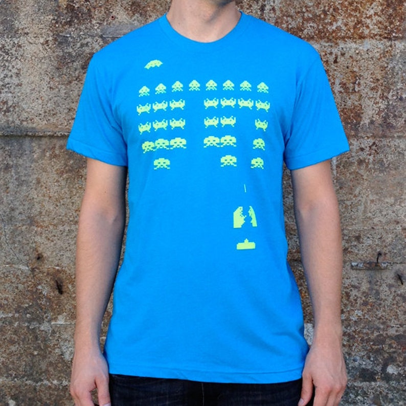 space invaders tshirt