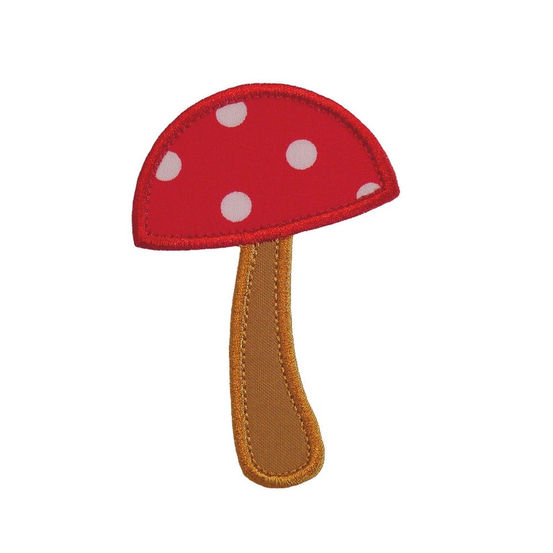 Mushroom Set Machine Embroidery Designs Applique Pattern in 4 Etsy