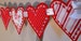 Love Heart Banner In The Hoop Banners Machine Embroidery Designs Applique Patterns all done In-The-Hoop in 3 sizes 4 