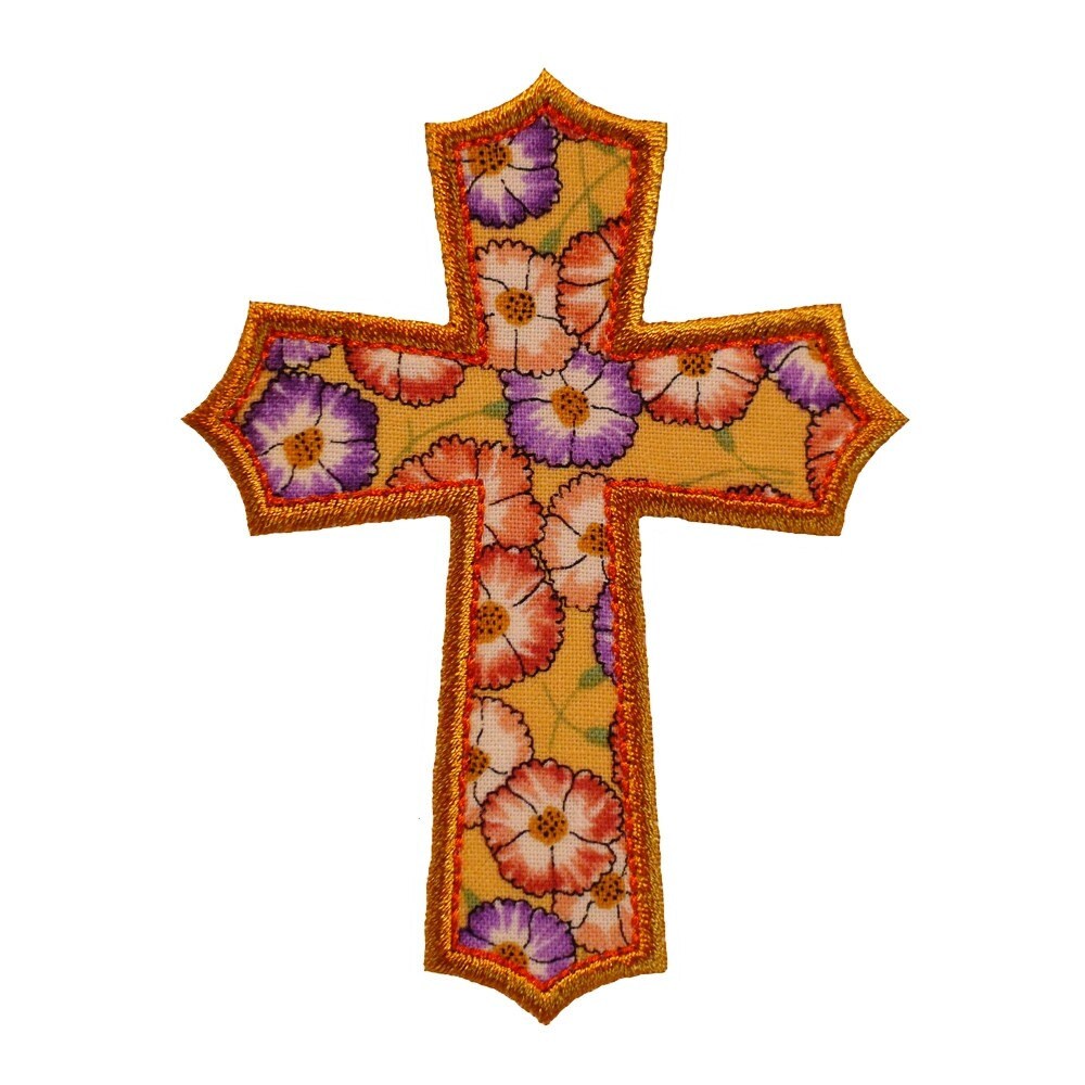 Elegant cross applique machine embroidery design applique  etsy Elegant cross applique machine embroidery design applique  etsy