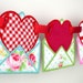Love Letter Banner In The Hoop Project Machine Embroidery Designs Applique Patterns all done In-The-Hoop in 3 sizes 4 