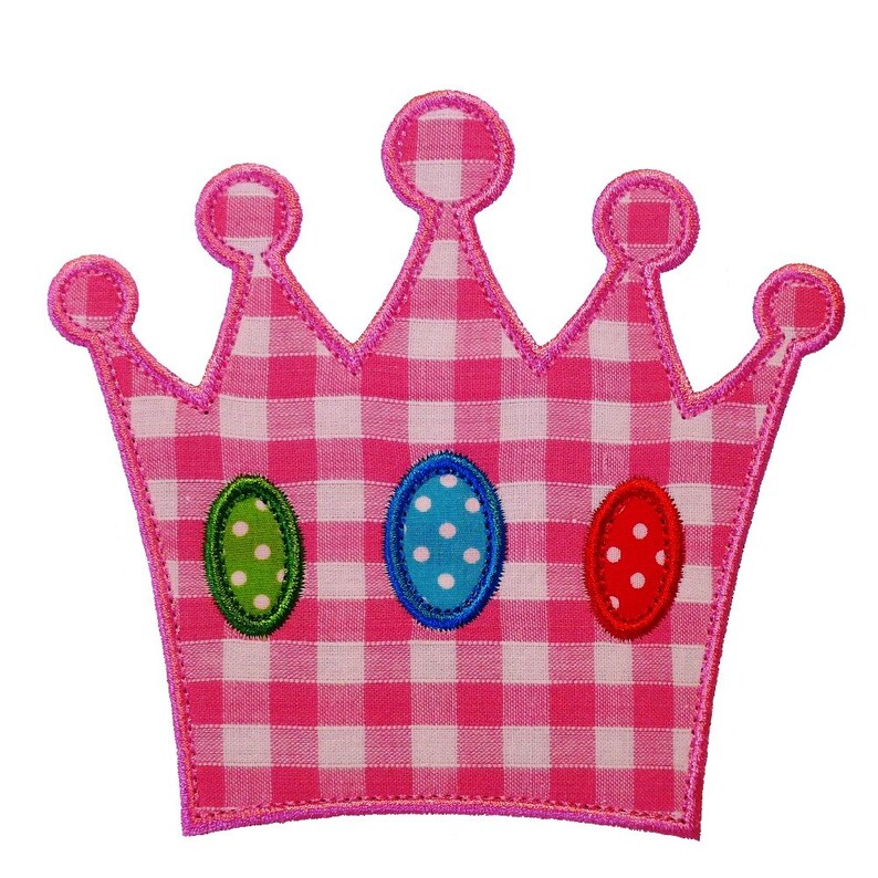 Princess crown appliques machine embroidery designs applique  etsy Princess crown appliques machine embroidery designs applique  etsy