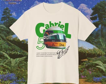 Gabriel Bortoleto F1 T-Shirt: Retro Kick Sauber, Motorsport Apparel