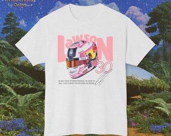 Liam Lawson F1 T-Shirt: Retro Racing Bulls, Motorsport Gift