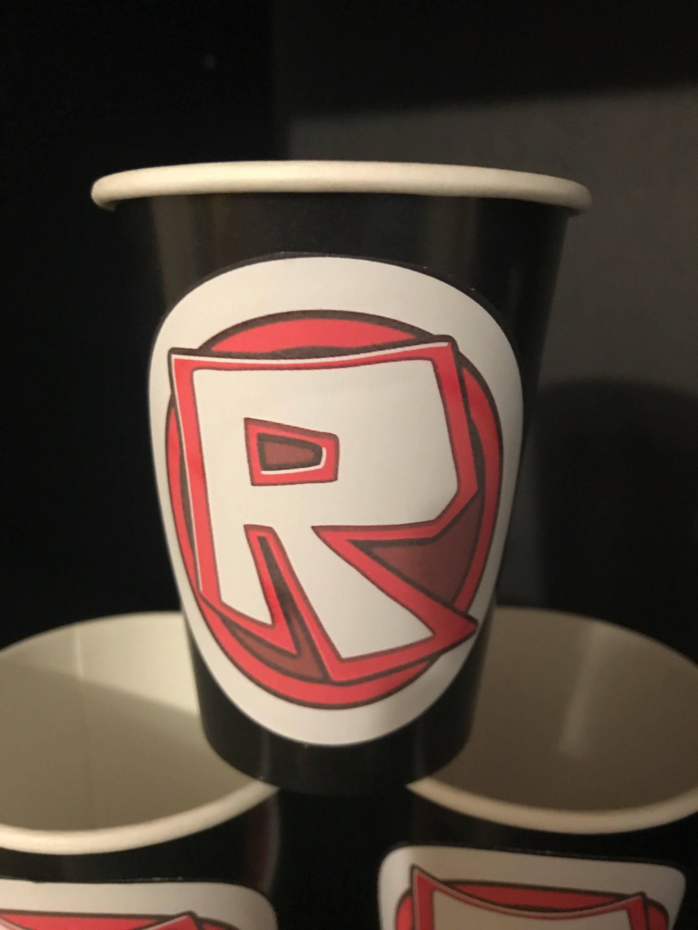 12 Roblox Game Social Media Birthday Party Paper Cups 9 Ounces | Etsy