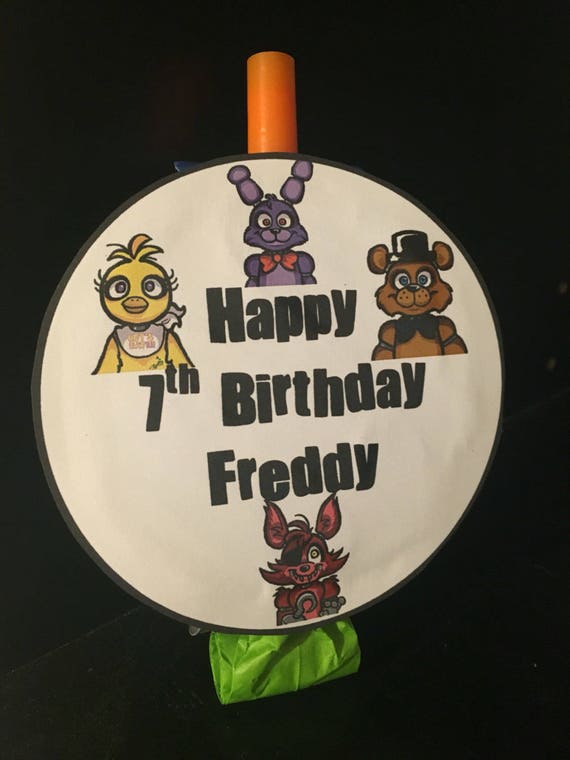 Five Nights at Freddy/'s Custom Personalize Birthday Party Favor Gift T-Shirt