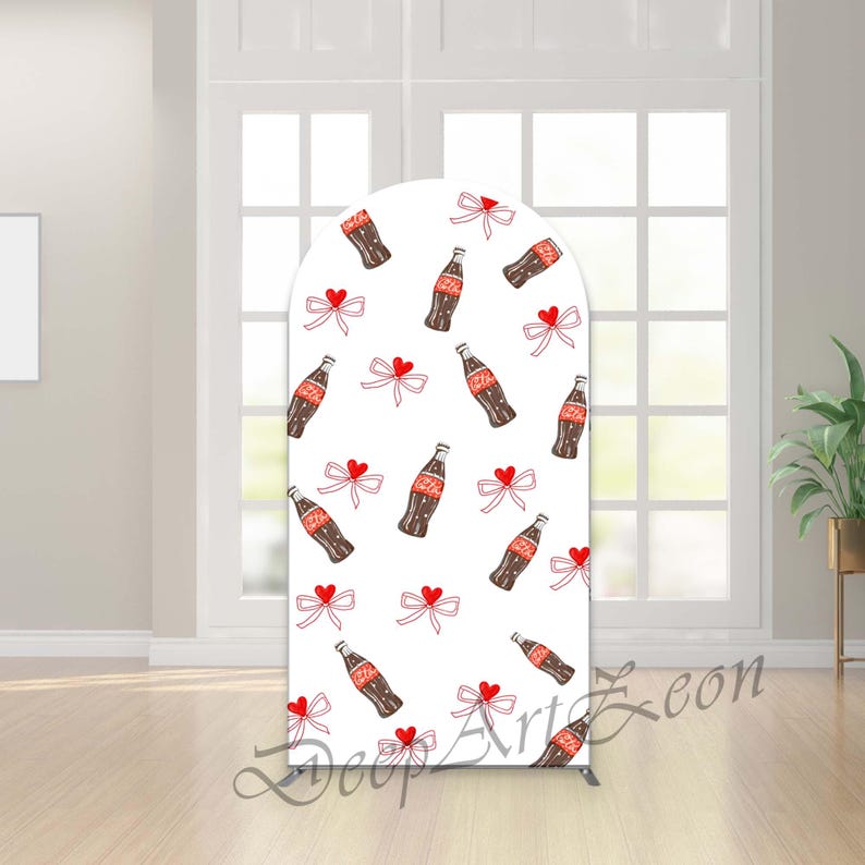 She's Ready to Pop Arch Backdrop Cover: Soda Bow Birthday Decor - Etsy