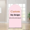Custom Arch Backdrop Cover: Personalized Fabric Photo Background product logo