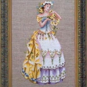 Mirabilia Cross Stitch Pattern - MD60 The Blossom Harvest by Nora Corbett