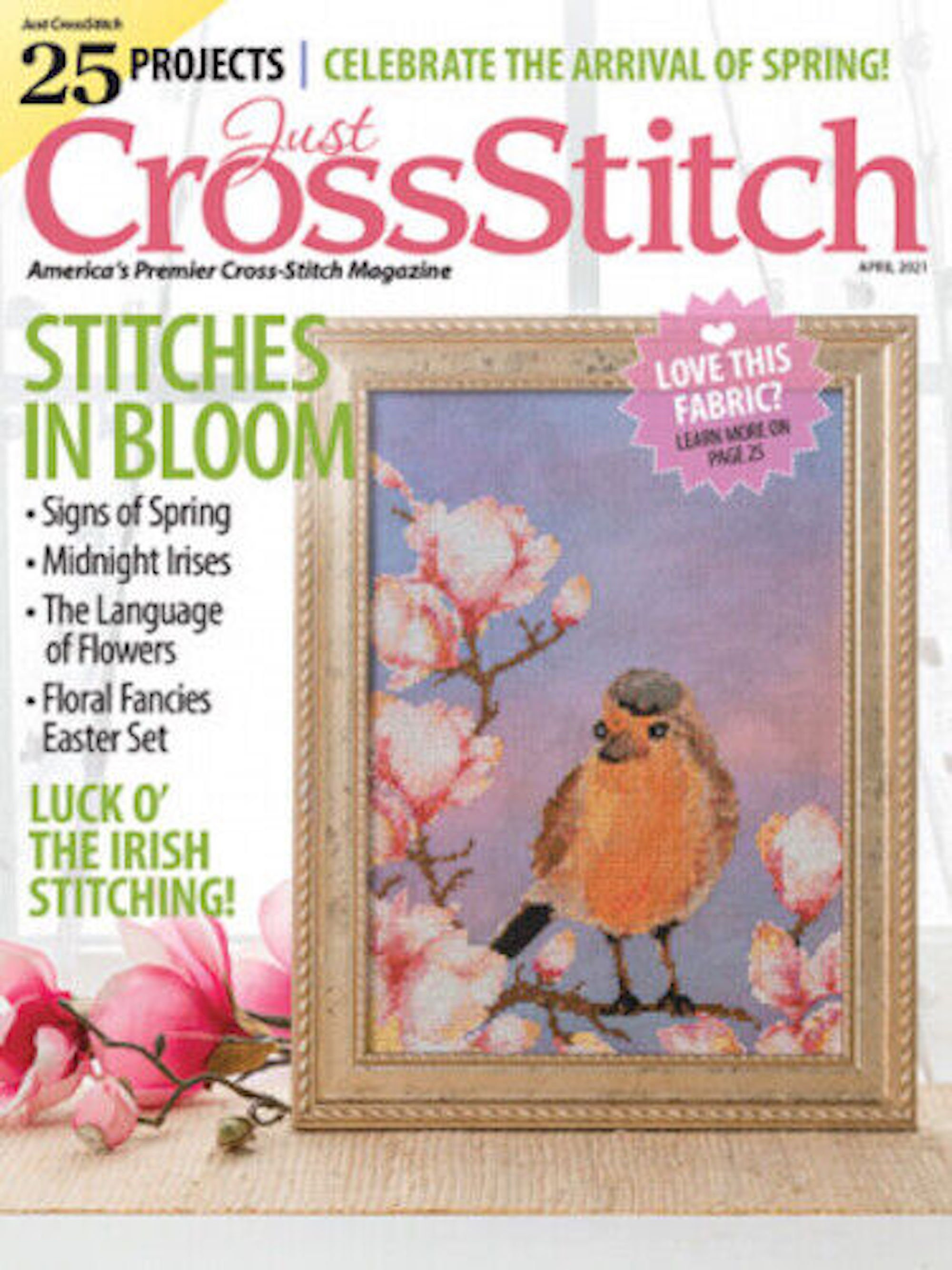 Just Cross Stitch Magazine May/June 2019 Embroidery Patterns by Just  CrossStitch