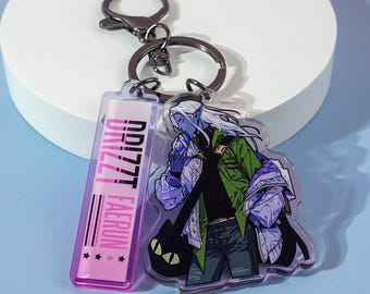 Baldur&#39;s Gate 3-BG3-Drizzt Do&#39;Urden-Drizzt Do&#39;Urden Keychain-Drizzt Do&#39;Urden Backpack Pendant-Drizzt Do&#39;Urden Decorative Pendant-DND