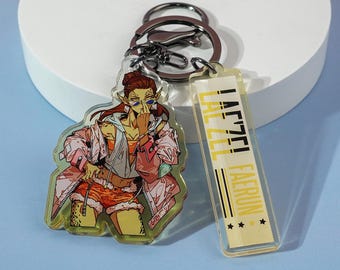 Baldur&#39;s Gate 3-BG3-Lae&#39;zel-Lae&#39;zel Keychain-Lae&#39;zel Backpack Pendant-Lae&#39;zel Decorative Pendant-DND
