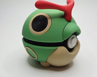 Caterpie Pokeball Figure