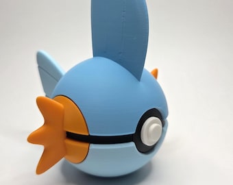 Mudkip Pokeball Figurine