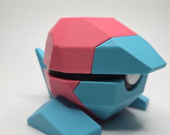 Porygon Pokeball Figure