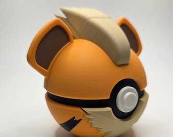 Growlithe Pokeball Figure