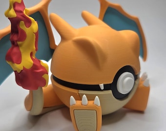 Charizard Pokeball Figure