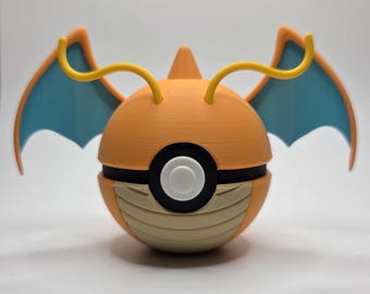 Dragonite Pokeball Figure