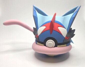 Ash's Greninja Pokeball Figure