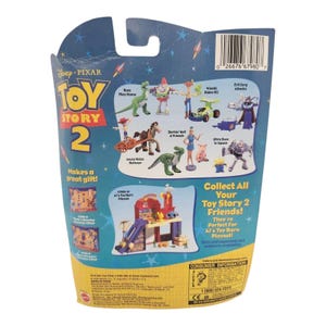 Vintage 2000 Toy Story 2 Barbie and Friends Mattel Figure Set NIP Hamm Rex Buzz Lightyear Disney Pixar Collectible image 3