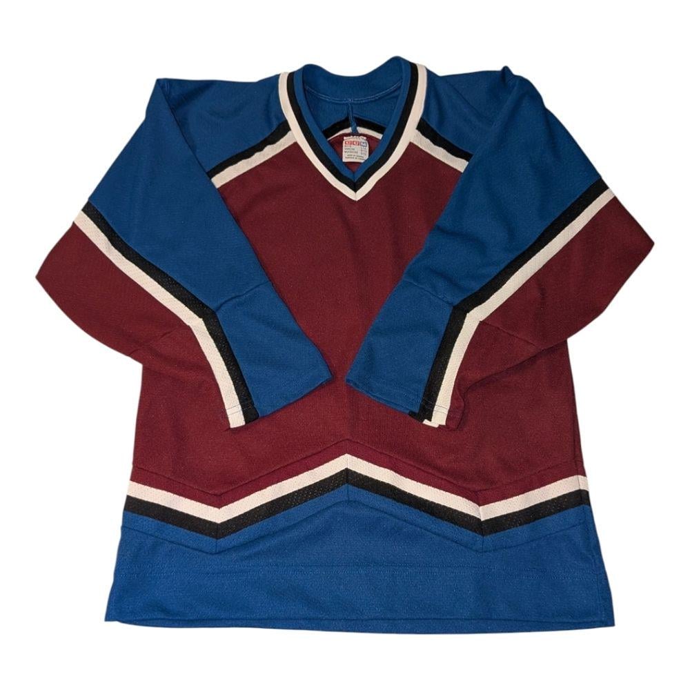 Maillot De Hockey Vintage CCM équipe USA - Taille M (44) - Blanc - Olympiques 1988/1992