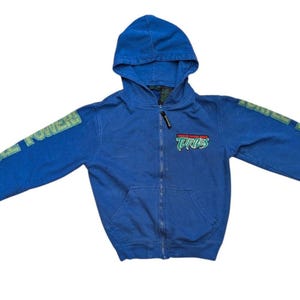Vintage Teenage Mutant Ninja Turtles Hoodie Youth 10/12 2003 TMNT Turtle Power