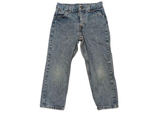 kids vintage GUESS パンツ 12M Sz 6Y Vintage 90s Kids Guess Denim Cotton Jeans Medium Wash Blue