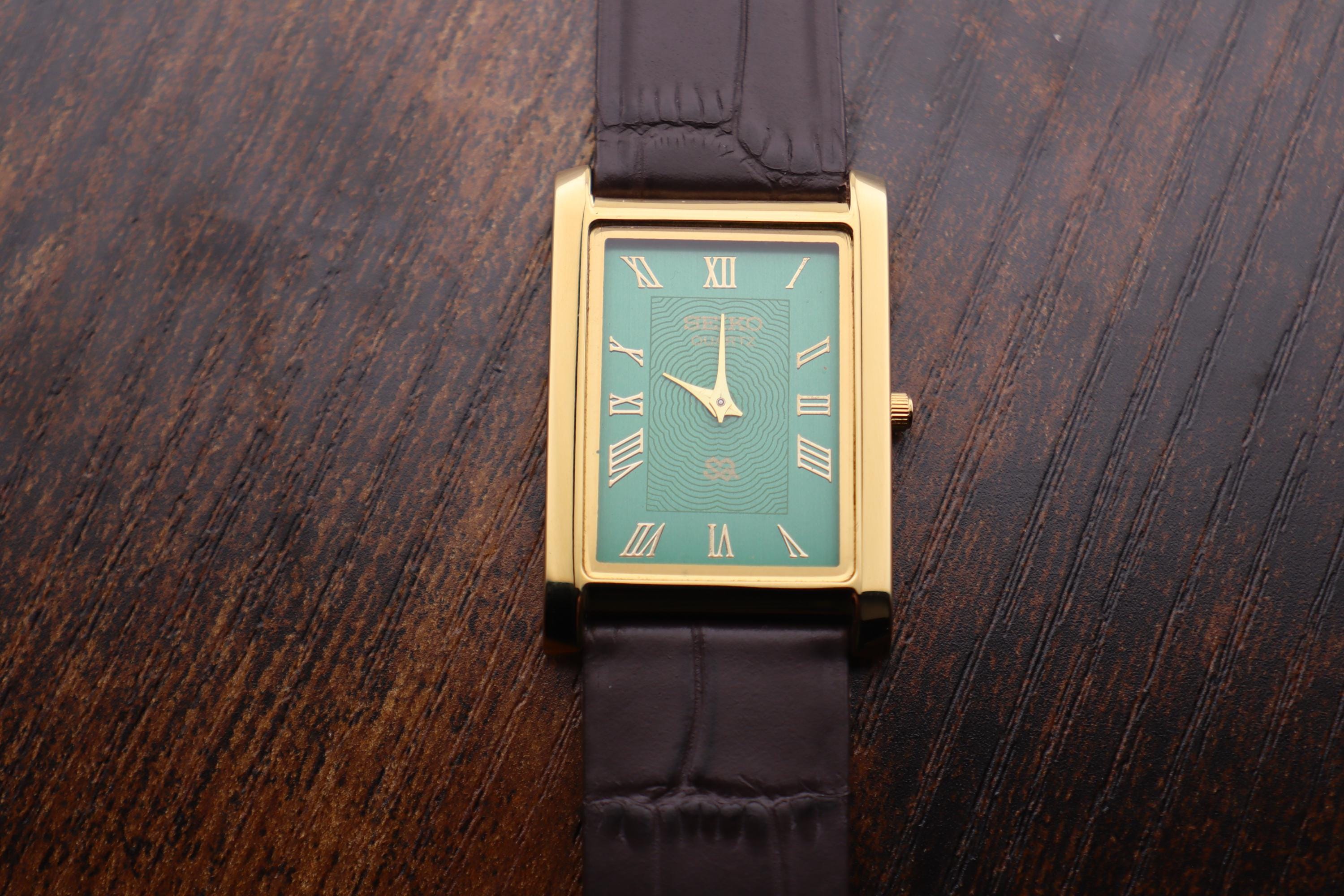 seiko green dial dress Debuts New Series Of King Seiko Watches directional GMT bezel allows tracking of a second time zone at a glance Seiko Dress Quartz Watch |