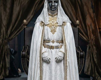 Disfraz de Baldwin IV: Réplica del Reino de los Cielos (incluye máscara de metal)