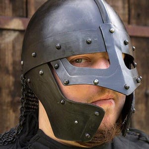 Medieval Viking Raven Helmet - Norse Warrior Knight Helmet- Cosplay Armor- Larp Costume Gift Item
