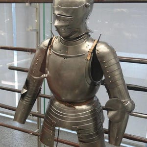 15th Century German Gothic Field Armor | Full Steel Cuirass with Arms & Tassets | Handmade Medieval Knight Battle Armor Suit