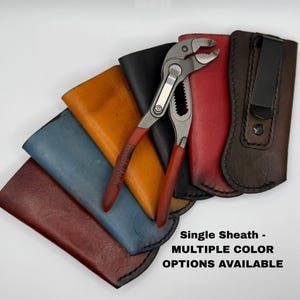 Knipex Cobra 5 inch Sheath | Leather Plier Sheath | Compact EDC Pocket Carry