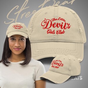 Czapka taty Little Devil's Girls Club
