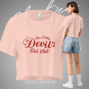Krótki top Little Devil's Girls Club