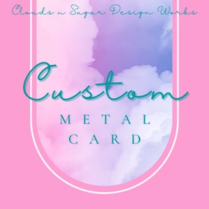 Custom Metal Card