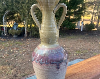 Handcrafted “Ruth and Naomi” Vessel – Eagle Springs, NC – 2004 – Studio Art Pottery