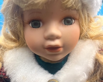 Collector’s Choice Genuine Fine Bisque The Sound of Music Wind-Up Doll – Vintage Musical Figurine