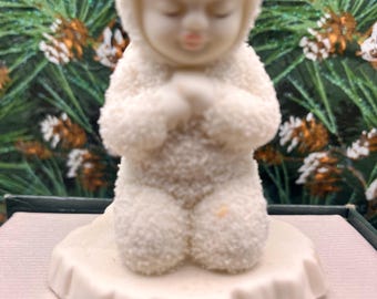 Vintage Snowbabies “Now I Lay Me Down to Sleep” by Department 56 – #6839-0