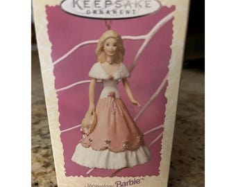Vintage, 1997 Hallmark Keepsake Ornament, Springtime Barbie, Spring Collection by Patricia Andrews Vertification 3