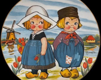Vintage Dolly Dingle Holland Plate: 1981 First Edition Collector Plate
