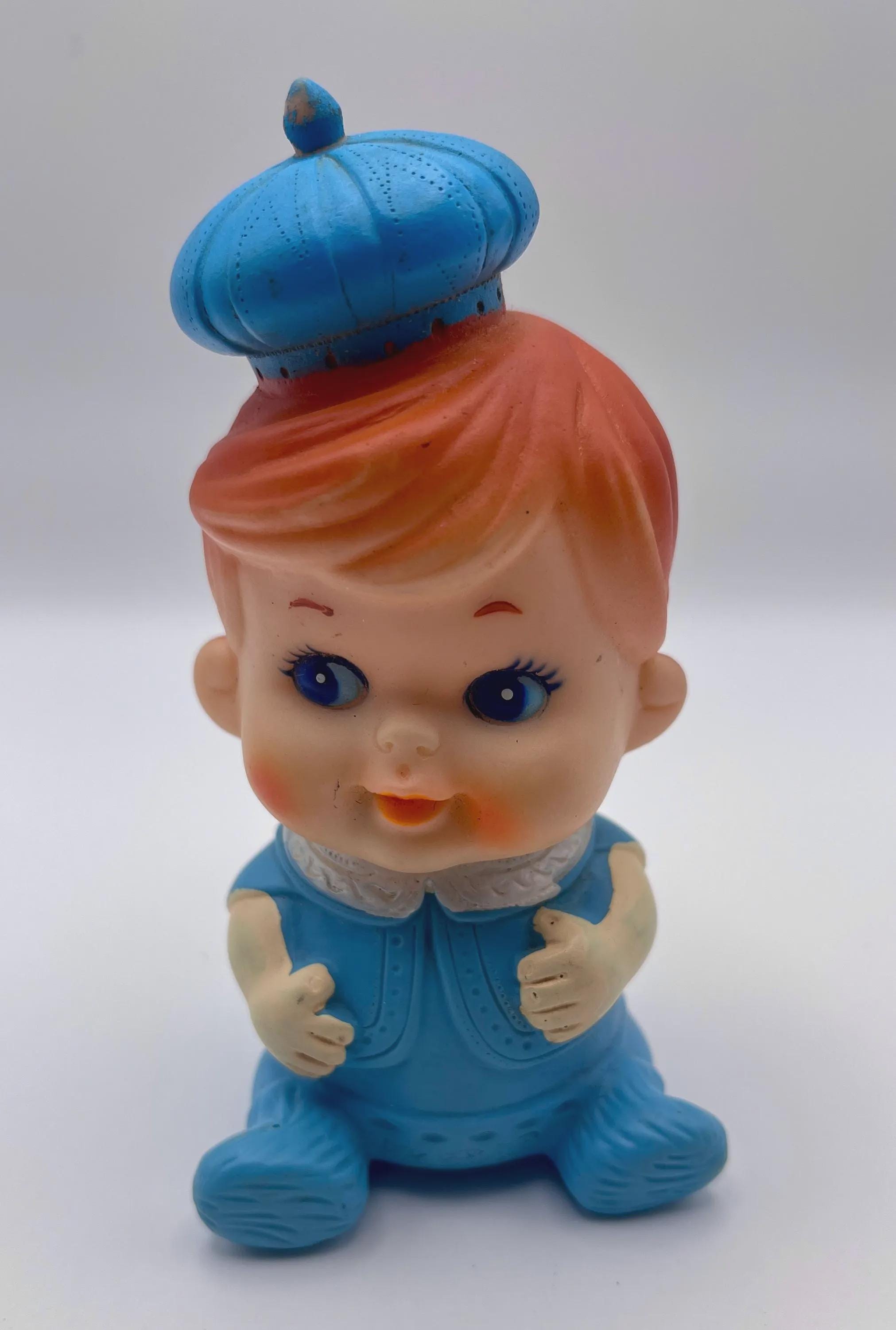 1960s Rubber Boy Toy - Etsy