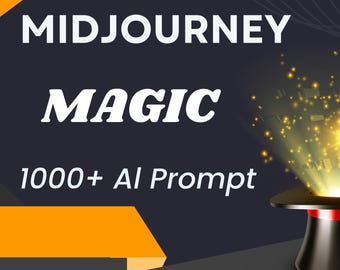 MidJourney Magic – Oltre 1000 spunti artistici basati sull'intelligenza artificiale / Download digitale