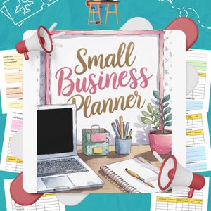 Small Business Planner | Printable & Digital Business Organizer