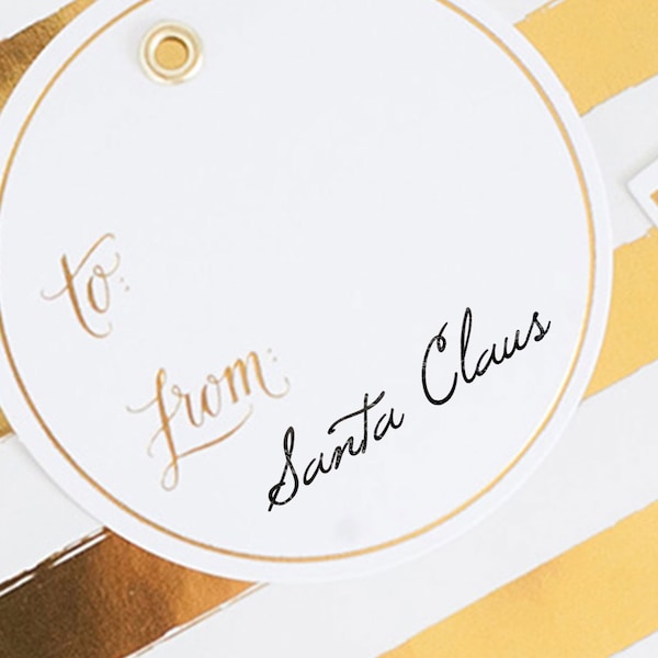 Santa Rubber Stamp - Etsy