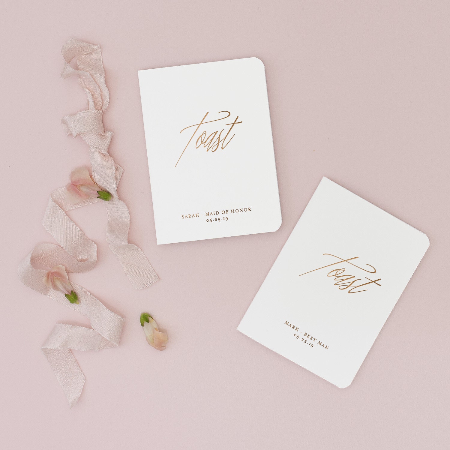 Wedding speech booklet image