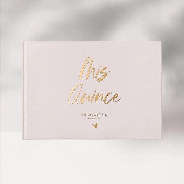 Quinceanera Guest Book Etsy