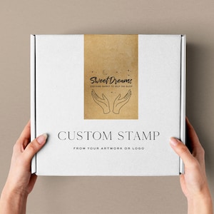 Business Stamp, Logo Stamp, Personalized Stamp, Business Stamp, Self Ink, Branding Stamp, Rubber Stamps - Personalized with Your Artwork