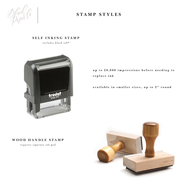 Return Address Stamp Self Inking Stamp Address Stamp Housewarming Gift Personalized Stamp image 8