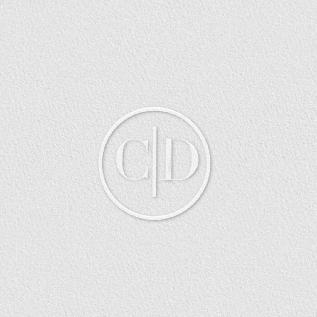 Custom Embosser Seal, Classic Monogram Embosser, Save the Date Seal