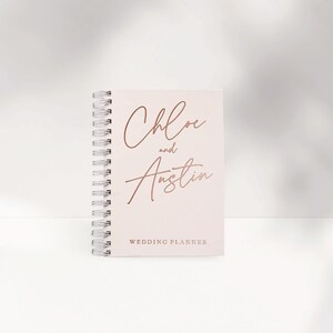 Personalized Wedding Planner Book: Real Foil Keepsake, Bride Gift